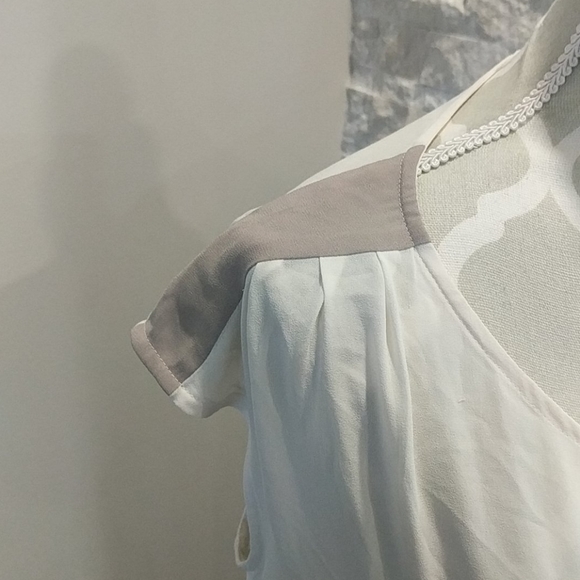 50% off Mexx sheer shirtsleeve blouse - Picture 2 of 5